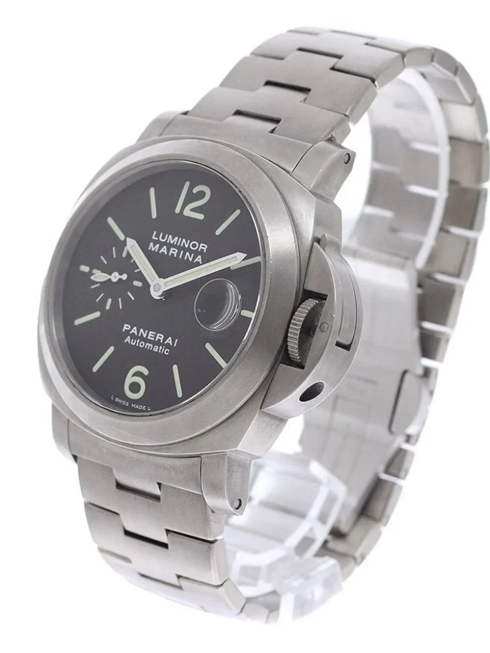 PANERAI Luminor Marina Titanio PAM00296 Small seconds Automatic Men's_968175